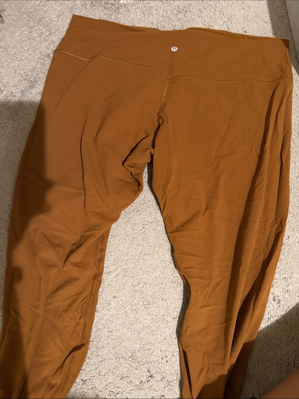 lululemon athletica Rust Leggings